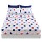 American Home Collection Blue and Red Stars Bedding Sheets & Pillowcases Set Brushed Microfiber Wrinkle Free Sheet Set